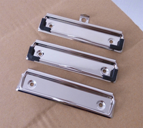 12cm board clip metal stainless steel clip menu general display board flat head drawing board clip on-site clip customized spot