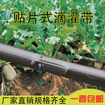 Micro spray belt dropper belt agricultural greenhouse vegetable film under 16 patch drip irrigation belt drip irrigation pipe water-saving irrigation equipment