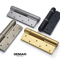 SEMAR Simar invisible hydraulic hinge magnesium aluminum automatic closing damping spring folding dark hinge door closer