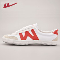 Back to the classic canvas volleyball shoes mens light training non-slip mens shoes low-top breathable student body test sports shoes women