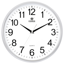 Overlord living room wall clock 12 inch modern creative personality fashion wall clock European home silent round hanging clock