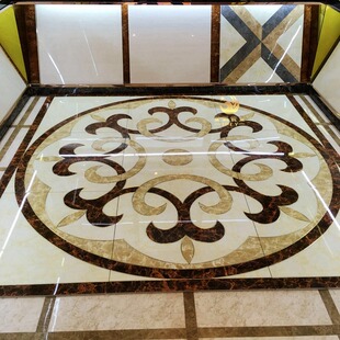 大堂地花砖 客厅微晶 拼花地砖 抛晶砖拼图瓷砖 地毯砖800砖地心
