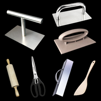 Make Ejiao cake paste flattening compaction rolling flattening tools flattening tools manual setting mold platen household production a full set of household products