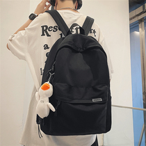 Tide brand shoulder bag leisure Wild Junior High School High School students College Students bag men ins tide cool campus backpack