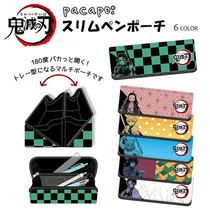 Day Single Popularity Cartoon Ghosts Edged Ghost Kill Team Makeup Bag Skew Zipper Bag