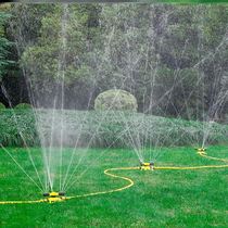 Automatic rotating 360-degree garden sprinkler watering irrigation artifact watering vegetables lawn roof cooling sprinkler