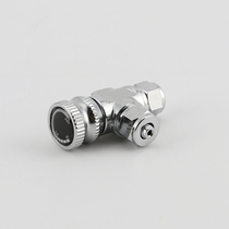 Worry-free diy co2 generator Carbon dioxide cylinder special fine-tuning valve Needle valve accurate adjustment of single and double heads