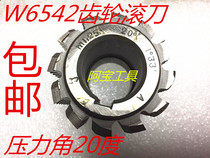 W6542 high speed steel pressure angle 20 degree gear hob m1-m12