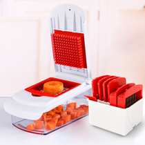 Vegetable cutting artifact kitchen household multifunctional radish potato shredder shredder shredder wiping shredder wave knife slicing diced
