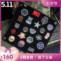 United States 5 11 Velcro stickers Personality stickers display board Badge storage board Morale chapter collection display board 98377
