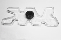 () Transparent acrylic pool club holder Nine-ball bar frame head billiards overhead billiard table table tennis low frame