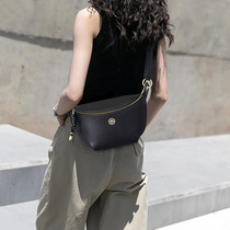  Leather bag 2021 new trendy chest bag female summer all-match fashion messenger bag female bag waist bag temperament cowhide