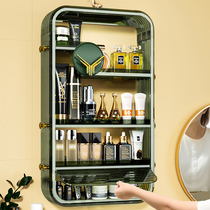 kaman toilet shelf wall-mounted large capacity non-perforated cosmetics storage box wash table storage rack