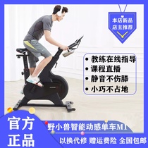 Xiaomi Youpin Wild Beast intelligent spinning bike M1 household mute magnetron small weight loss exercise bike bicycle