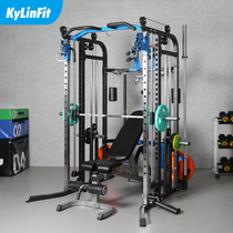 Commercial Smith machine Comprehensive trainer Home bench press squat rack Flying bird gantry Multi-functional fitness equipment