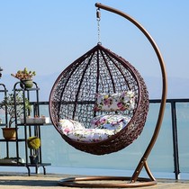 Sling basket rattan chair chair home Crimson hammock indoor balcony hanging basket lazy swing hanging chair off chair 1017z