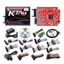 European version of the red board KTAG V2 25 K-TAG 7 020 ECU programmer No point limit can be networked online