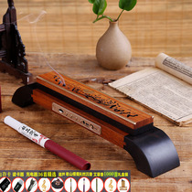 Wooden music incense burner gift compound classical music player incense stove remote control tea room Health Zen Tea Road guzheng