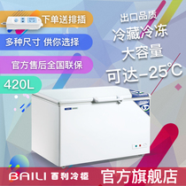 Thyme BC BD-420L Horizontal Coping Door Freezer Restaurant Hotel Meat Ice Cream Rush Freezing Snow Cabinet Fridge
