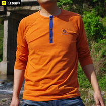 KAILAS kailstone outdoor sports men autumn and winter rock climbing flower yarn long sleeve T-shirt KG810070