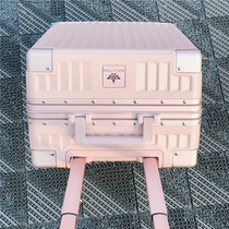 Japan high face value suitcase man 26 aluminum frame password box pull bar case mute universal wheel 20 inch suitcase woman