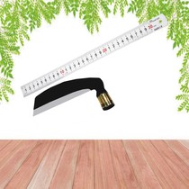 Suform full manganese steel sickle cutting grass knife long handle weeding tool cutting grass small knife chopping straw knife manual grass cutting machine