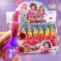 Creative Flash Windsor Princess Lipstick Lipstick Shaped Lollipop Fruit Flavored Snacks Children Fun Toys