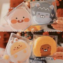 South Korean kakao friends Cartoon Zero Wallet Headphone Bag of Cards APEACH NEO JAY MUZI
