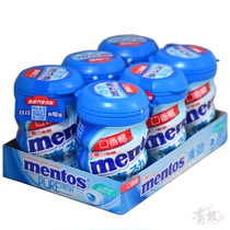 Mantoth fresh mint flavored sugar-free gum 56g * 6 bottles