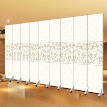 Mobile hotel Hotel private room Restaurant Screen Sliding door folding partition Space saving Simple mobile fabric