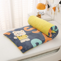 Milk velvet childrens mattress kindergarten baby nap special cushion cushion autumn and winter plus velvet thickened bed bedding