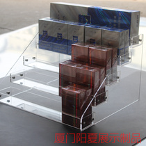 Acrylic smoke storage rack Smoke display rack Convenience store supermarket cashier display rack Medicine cosmetics storage rack