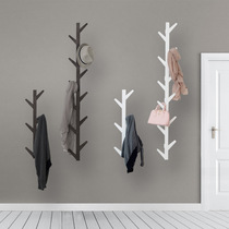 Living room branch hanger Wall Wall Wall Wall coat cap rack bedroom hanging clothes door porch tree branch