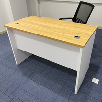 Simple work desk desk home office computer desk live broadcast station workshop Workbench can be customized simple staff table