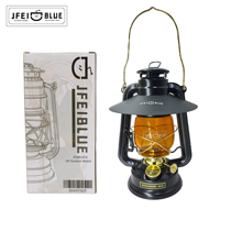 UK JFEIBLUE Vintage Traditional Coal Oil Light Camping Light Marlamps Outdoor Hand Lights Old Oil Light Military Wind