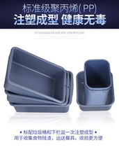Hotel cutlery bucket plastic collection Bowl basin collection storage basin cleaning tray trash can short bucket collection truck vertical bucket
