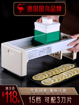 Kitchen cutting lemon slicer milk tea shop manual small multifunctional vegetable fruit slicing machine commercial artifact
