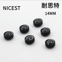 nicest resistant Thnine club male pole leather head head 14mm11mm black Eight head small head bar