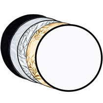 Five-in-one reflector 110cm patch plate folding shooting round reflector studio photo board photography soft light version flash black white reflector board