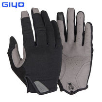 GIYO bicycle mountain bike outdoor sports long finger all finger touch screen gloves windproof warm men and women autumn and winter riding