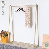 Net Red Hanger Floor Clotheshorse Bedroom Single Lever Type Indoor Sunning Hanger Containing God Instrumental Kinins Clotheshorse