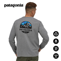 Mens Casual Long Sleeve T-shirt Fitz Roy Scope 38515 patagonia Patagonia