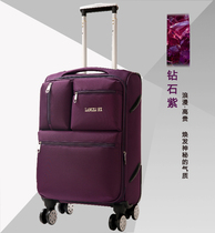 Travel box large capacity luggage universal wheel trolley case canvas boarding box for men and women business luggage consignment box