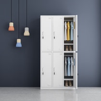 Six doors four doors nine doors steel locker gym dormitory employee cabinet iron cabinet swimming pool with lock