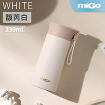 America migo thermos cup female size capacity simple portable cute 304 stainless steel tea ins fashion water cup