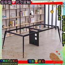 Conference table tripod metal desk leg bracket rock board table leg table bracket iron stand custom table leg