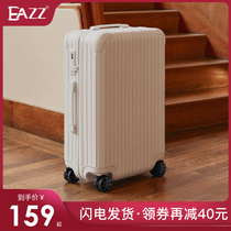 EAZZ Suitcase Women Ins Nets Red Mini 20 Inch Draw Bar Box Student Universal Wheel Suitcase SUITCASE PASSWORD LEATHER CASE