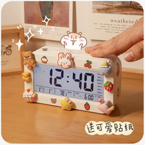 ins electronic alarm clock student private network red 2021 new smart girl children desktop desktop