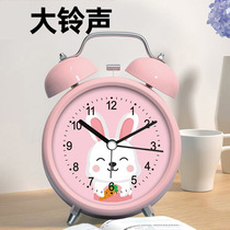 Alarm clock power wake up net Red Girl cute bedroom student with special battery 2021 new child wake up artifact