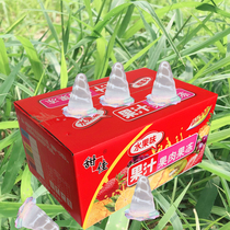 Thread jelly tip service type extended massage The whole box of 150 about 10 pounds of crystal corn sugar jump candy